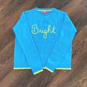 Lilly Pulitzer Charlton Sweater in Turquoise Oasis Bright, XS, NWT